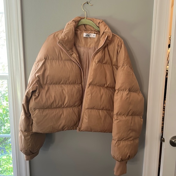 Tiger Mist Jackets & Blazers - Tiger Mist Cropped Puffer Coat